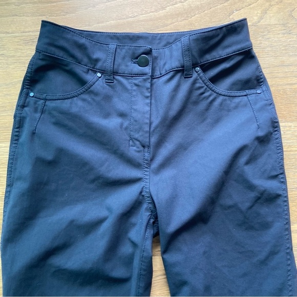 Womens Lululemon City Sleek 5 Pocket Pant 30" black size 2 - Picture 7 of 13